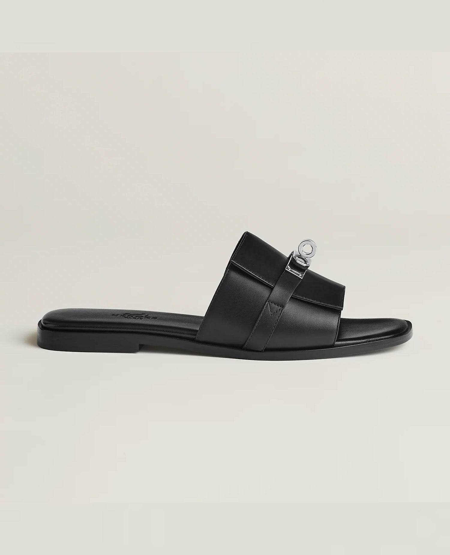 Hermès Giulia sandal Noir