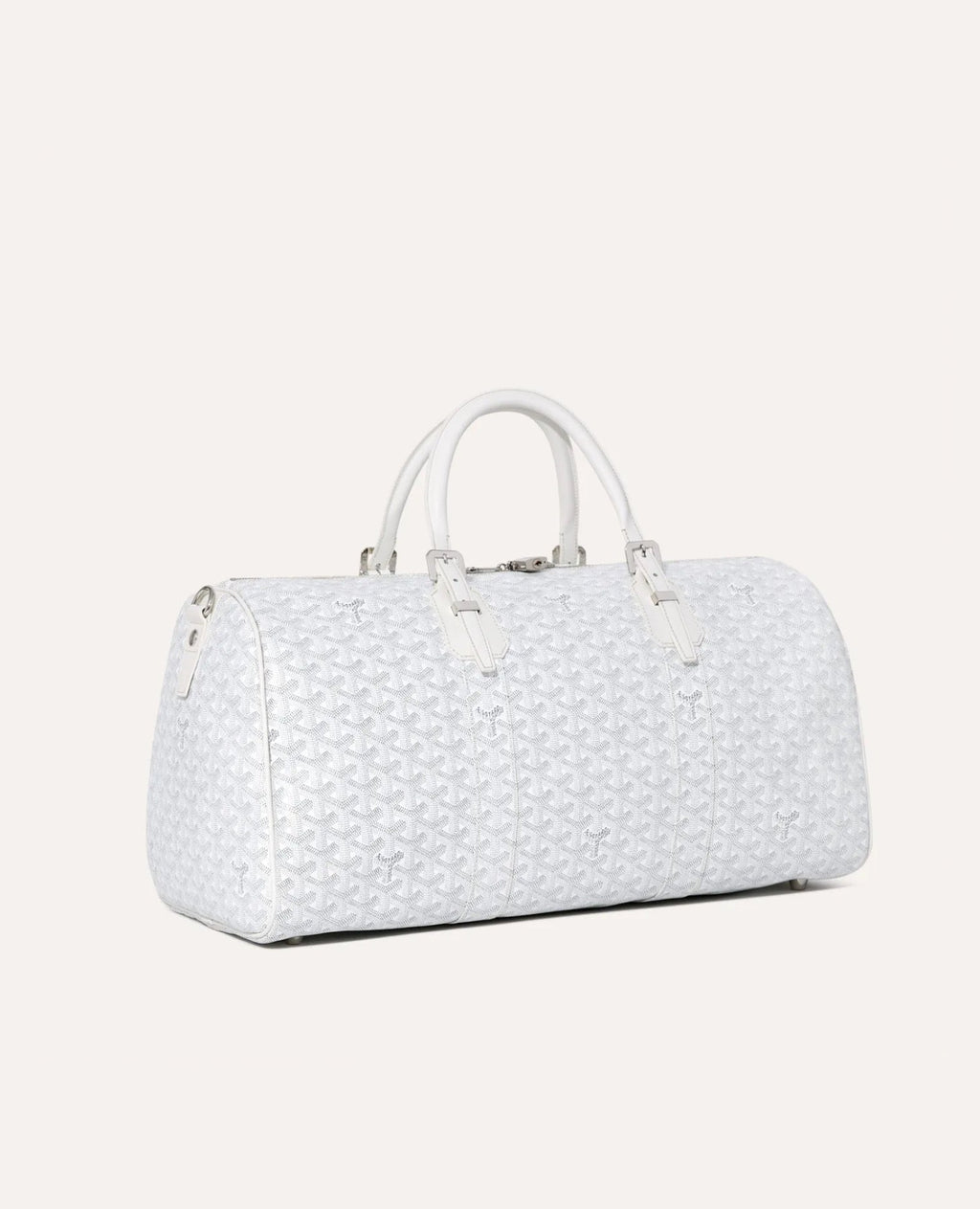 Goyard Boston 45 Bag White