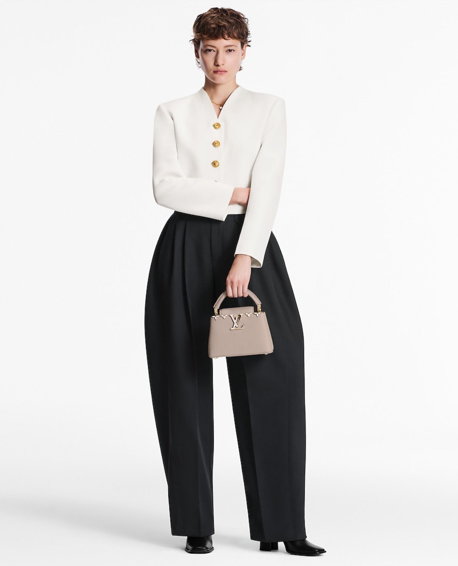 Louis Vuitton Capucines Mini Galet
