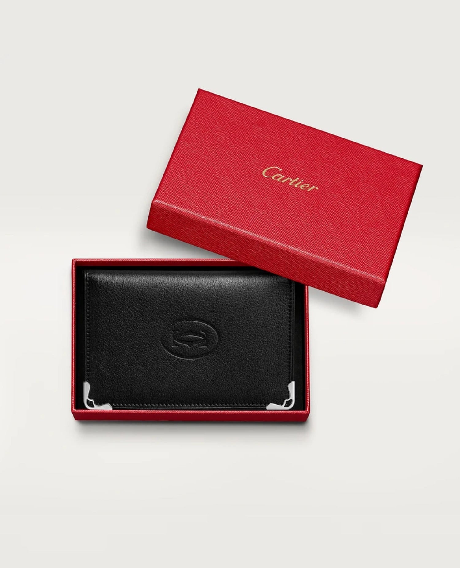 Cartier 4-Credit Card Holder Black