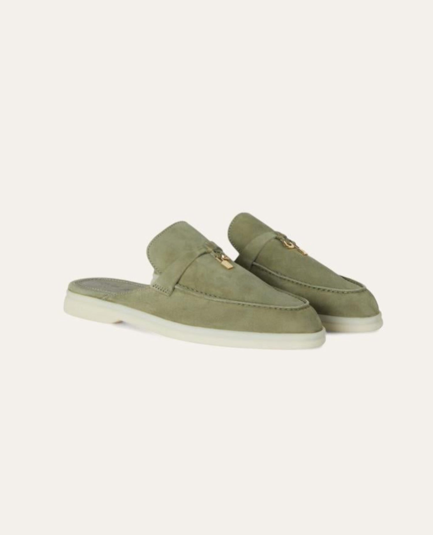 Loro piana Babouche Charms Walk Loafers Tea Room