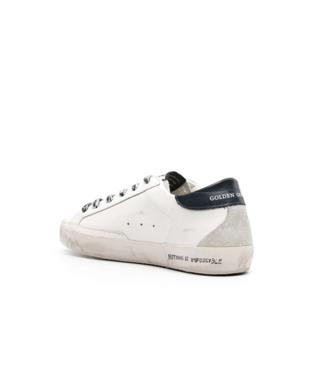 Golden Goose Women's Super-Star With Glitter Fushia Star Sneaker