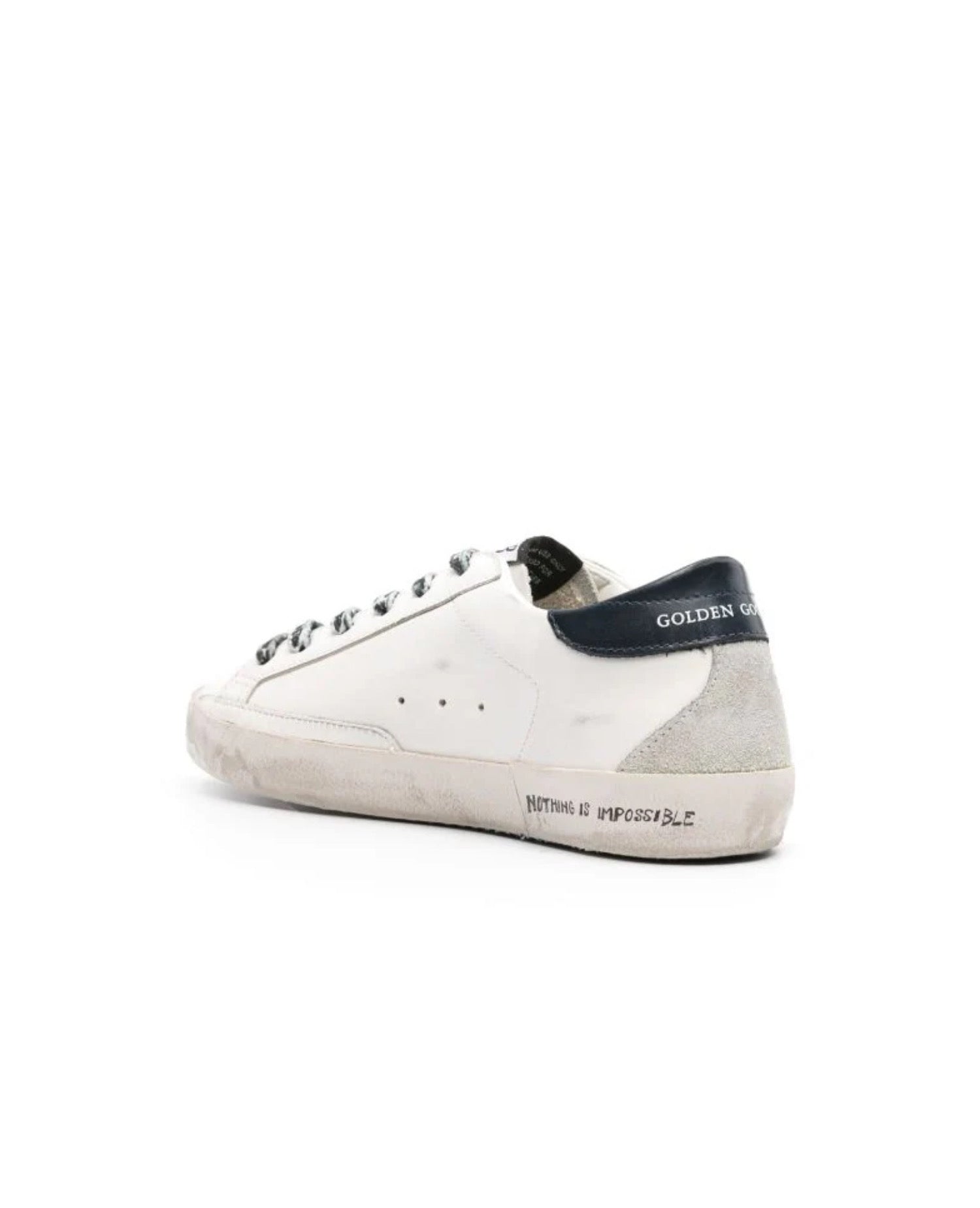 Golden Goose Women's Super-Star With Glitter Fushia Star Sneaker