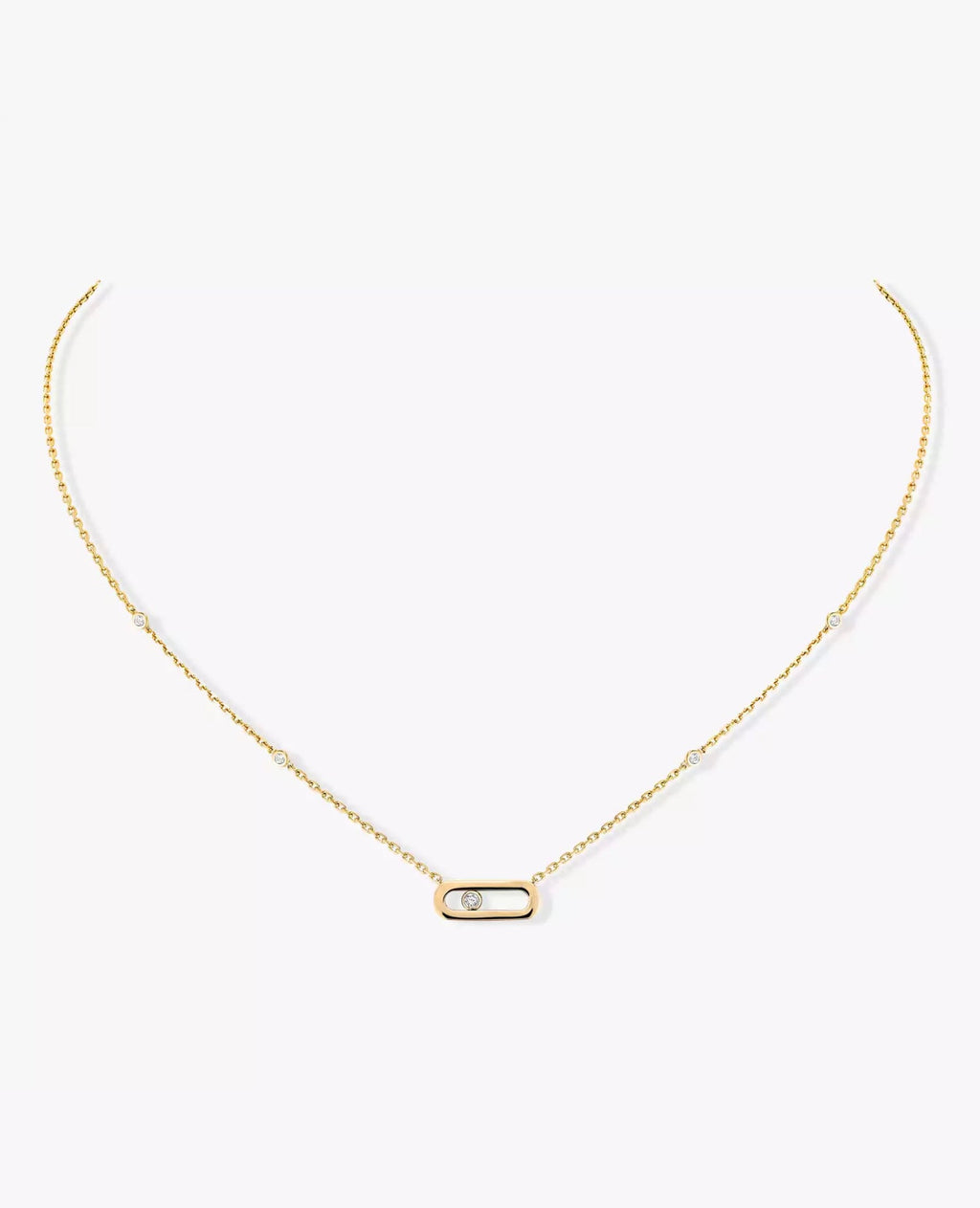 Messika Gold Move Uno Necklace Yellow Gold