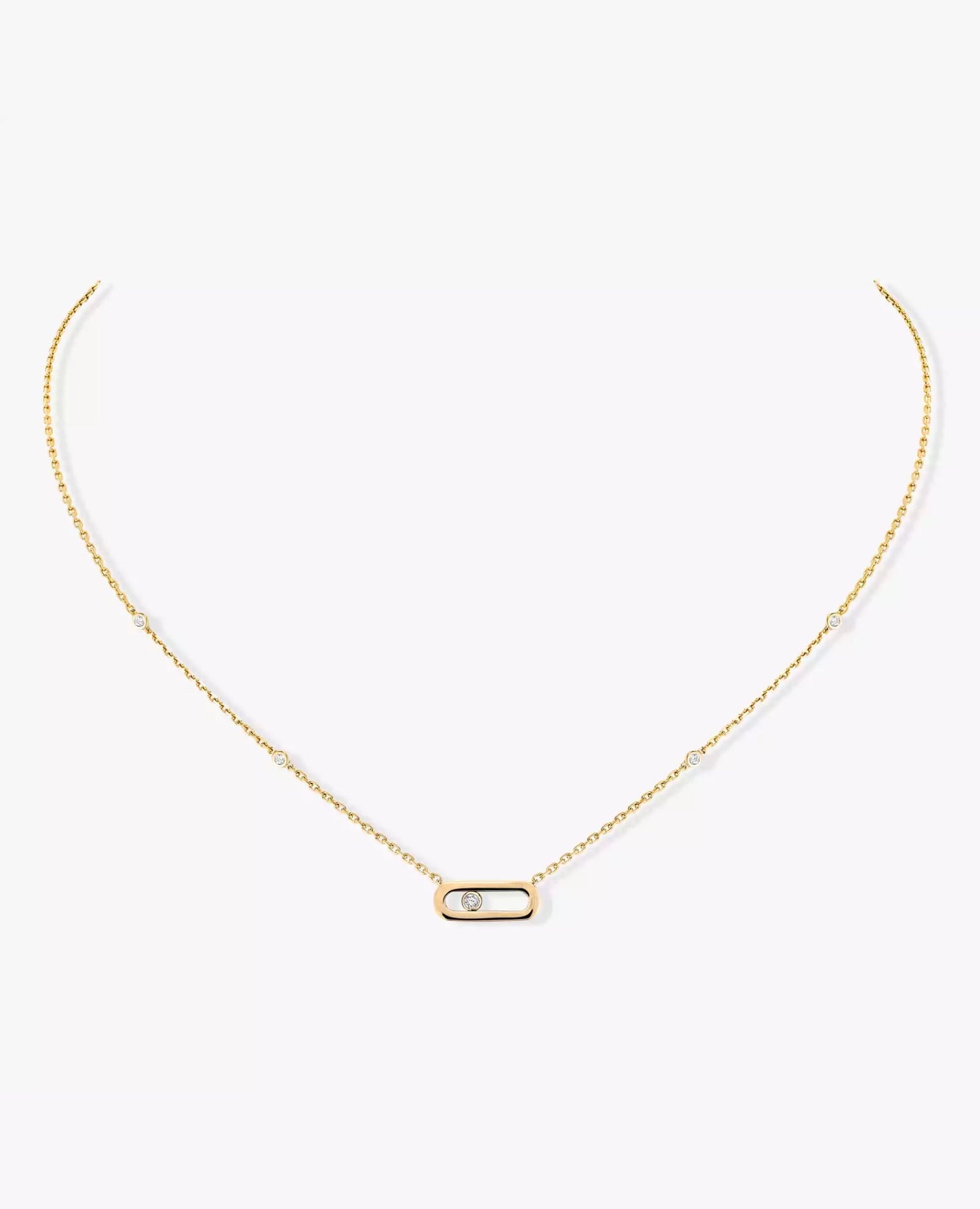 Messika Gold Move Uno Necklace Yellow Gold