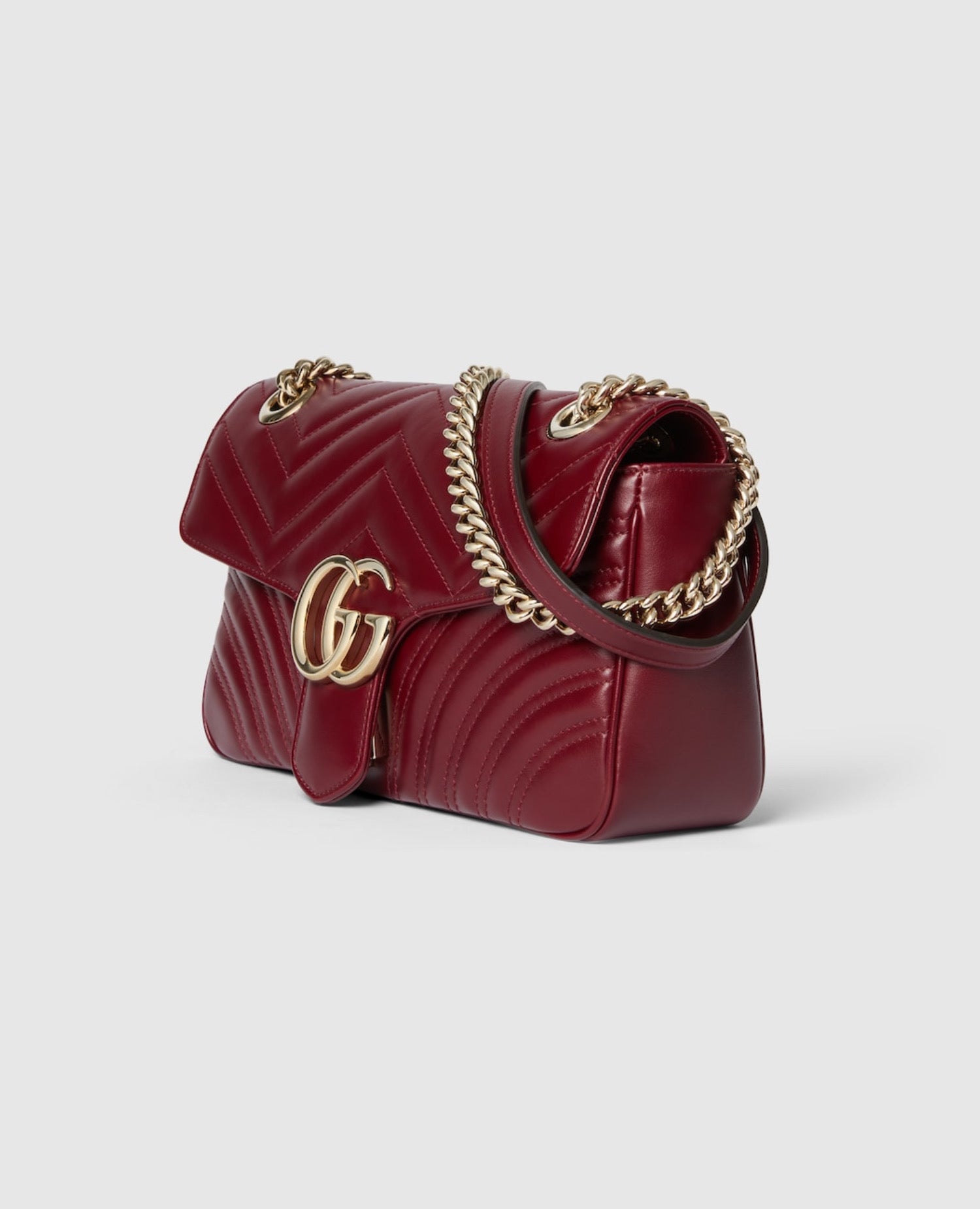 Gucci GG Marmont Small Shoulder Bag Red