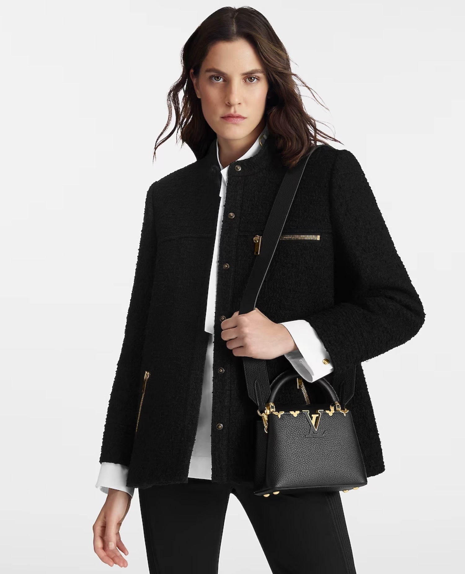Louis Vuitton Capucines Mini Black Taurillon leather