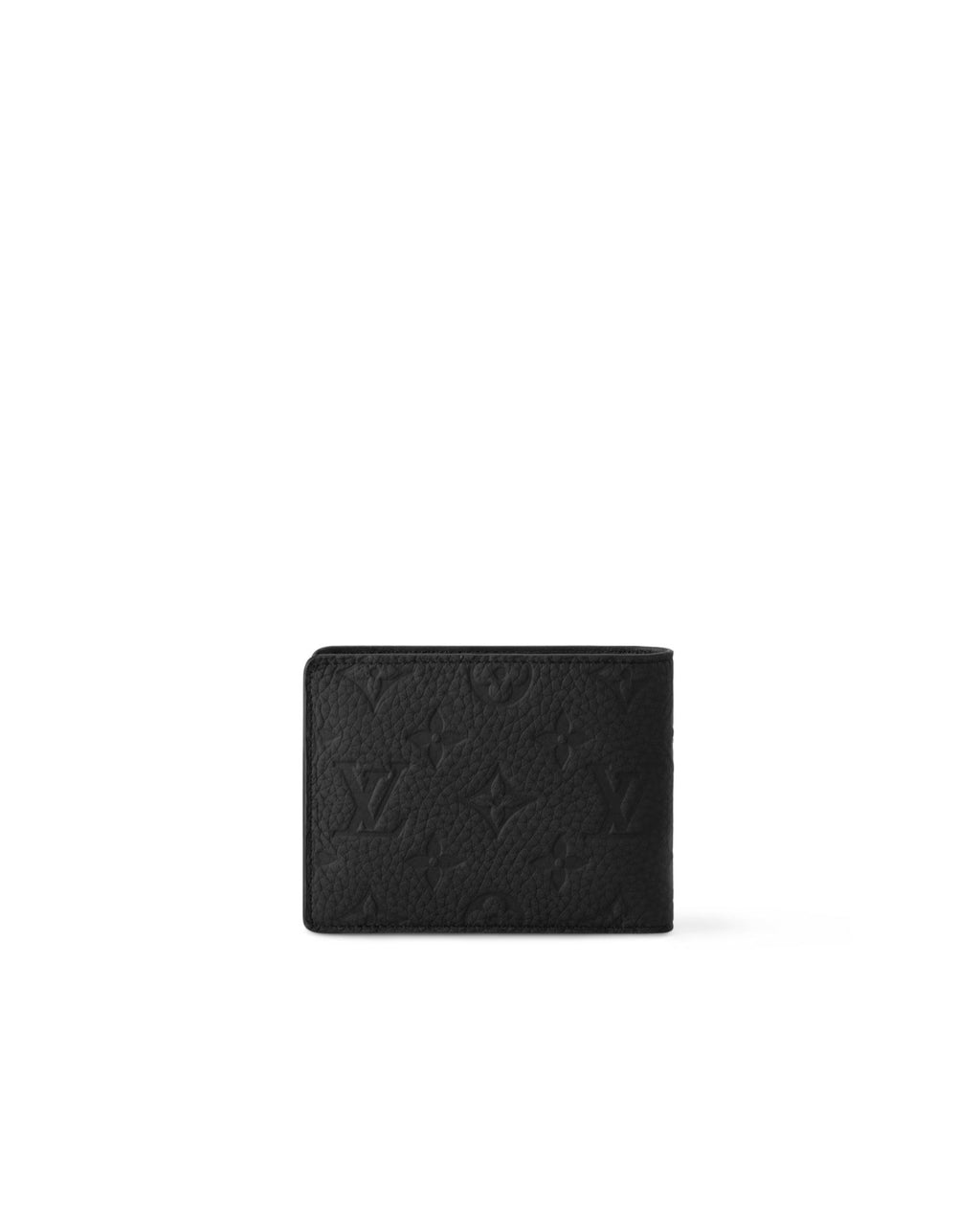 Louis Vuitton Multiple Wallet Black Taiga Leather