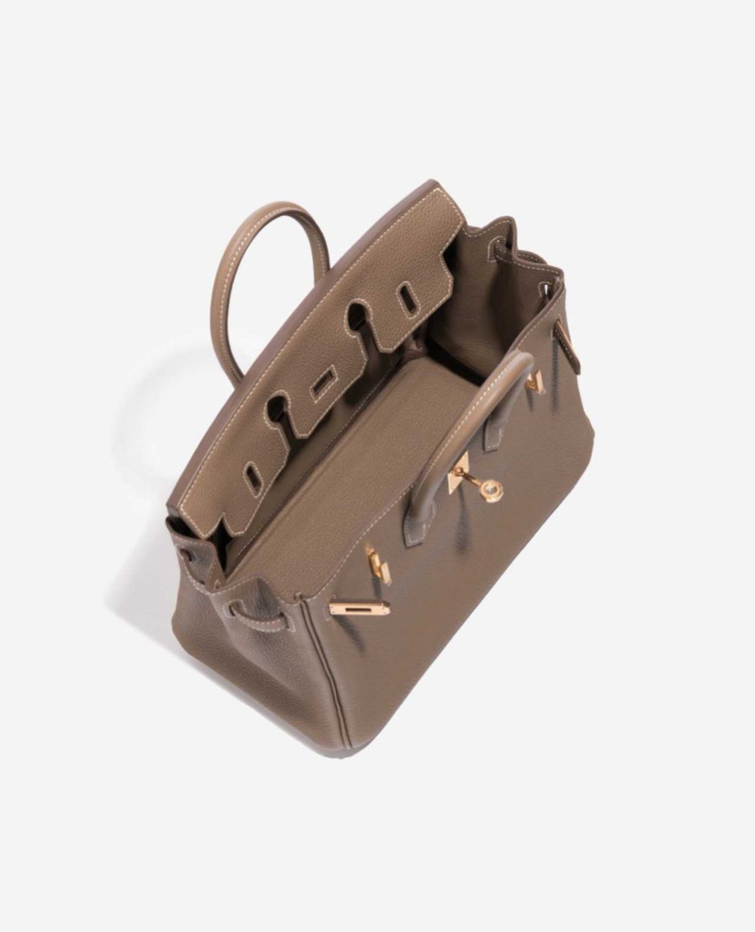 Hermès Birkin 25 Togo Etoupe / Gold