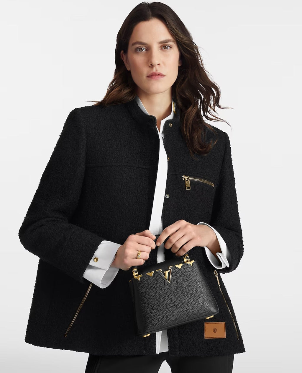 Louis Vuitton Capucines Mini Black Taurillon leather