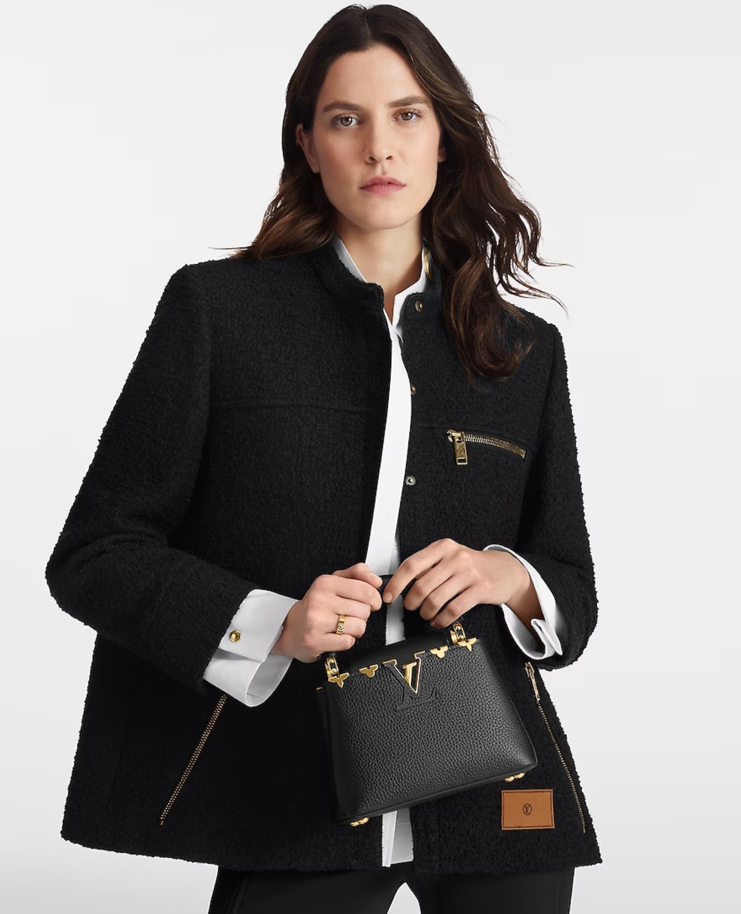 Louis Vuitton Capucines Mini Black Taurillon leather