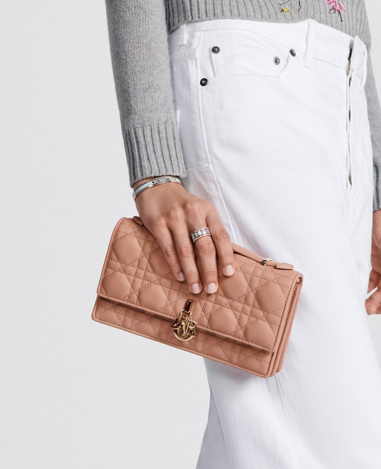 Christian Dior Mini Miss Bag Rose des Vents
