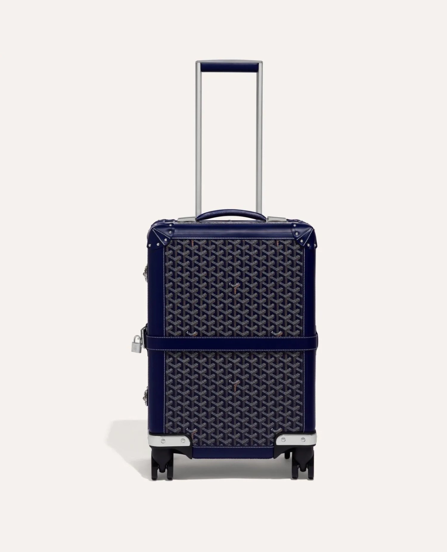 Goyard Bourget PM Trolley Case Navy Blue