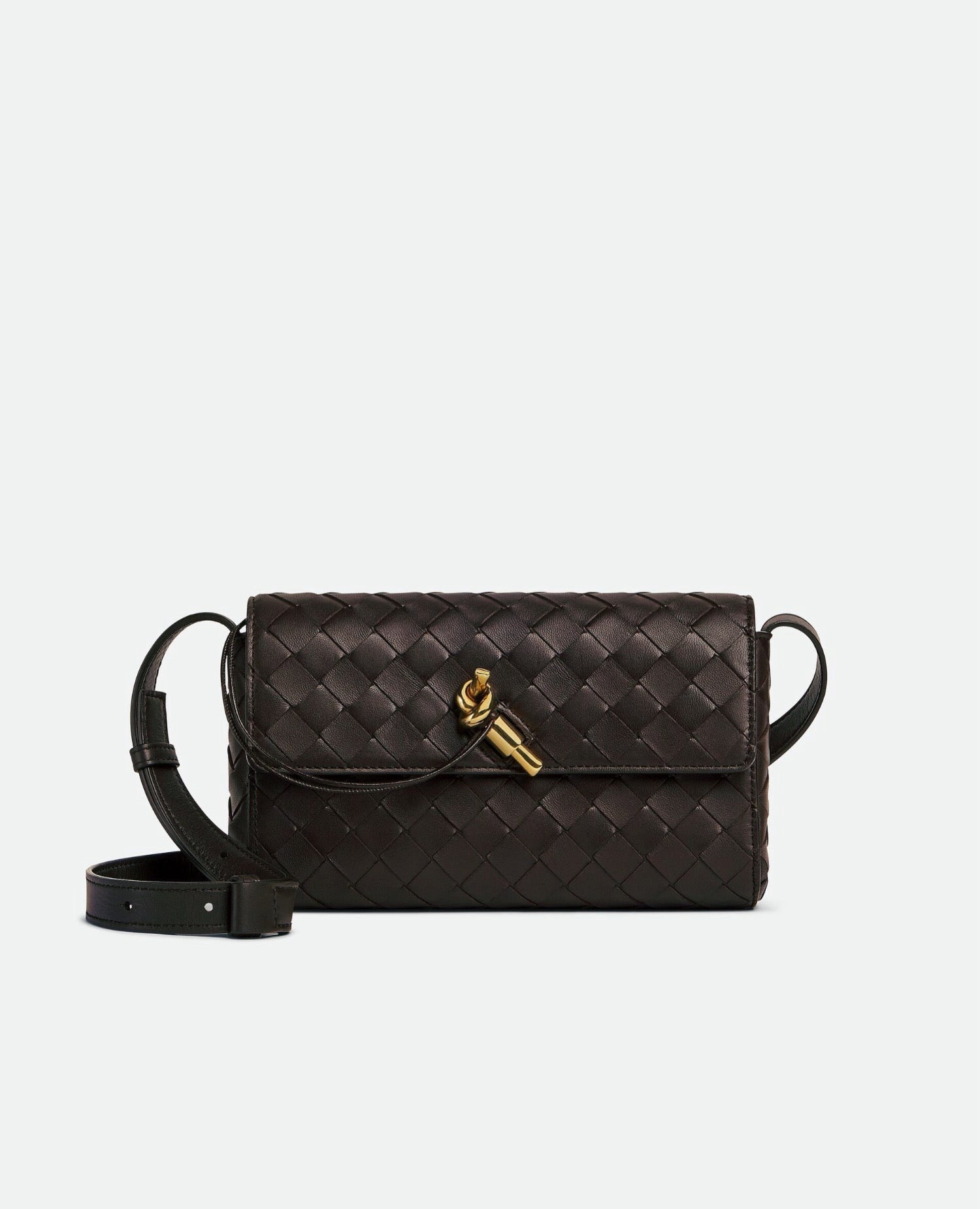 Bottega Veneta Mini Andiamo Cross-Body Fondant