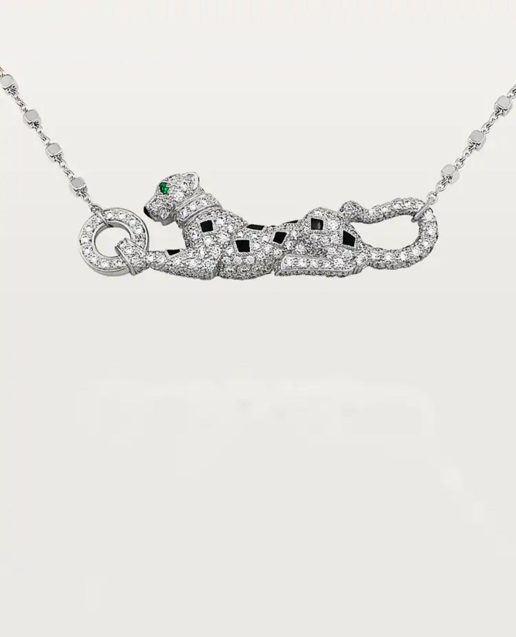 Panthèrs White Gold DE Cartier Necklace