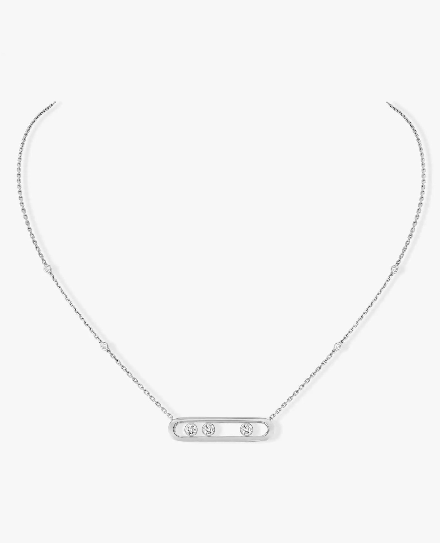 Messika Move Classique Necklace Silver