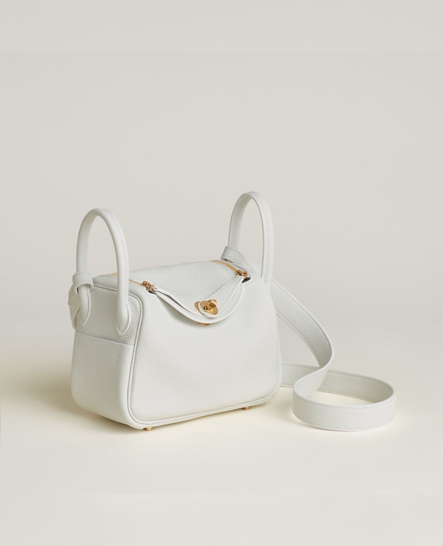 Hermès Lindy II mini bag White