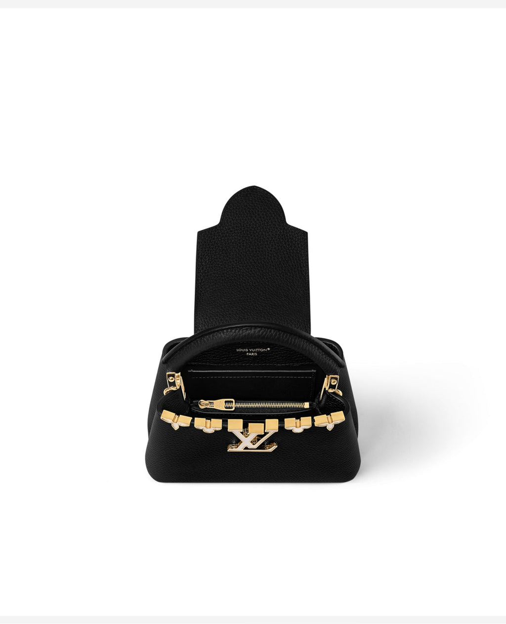 Louis Vuitton Capucines Mini Black Taurillon leather