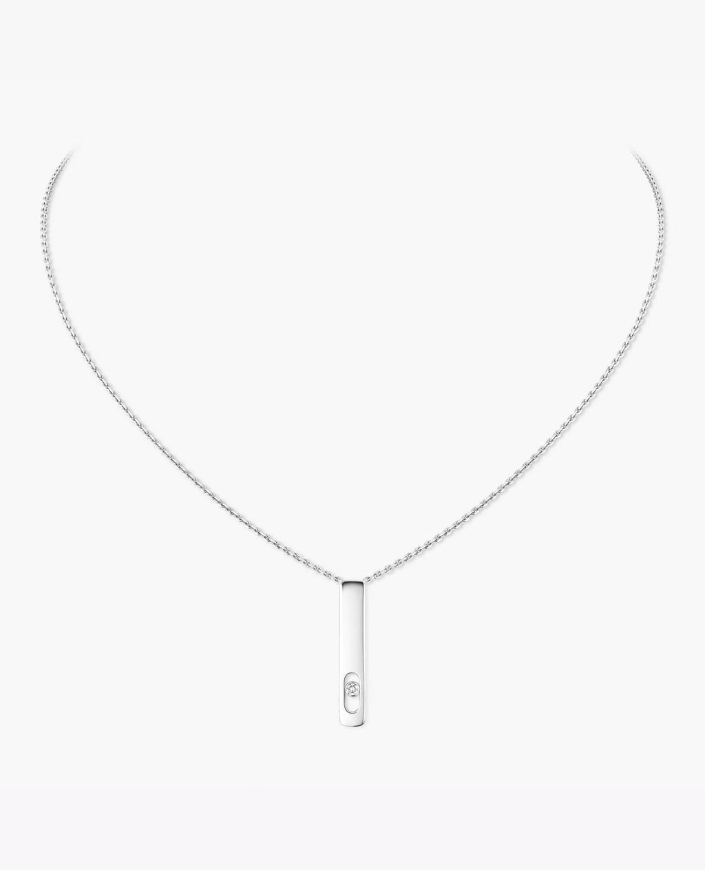 Messika My First Diamond Necklace Silver