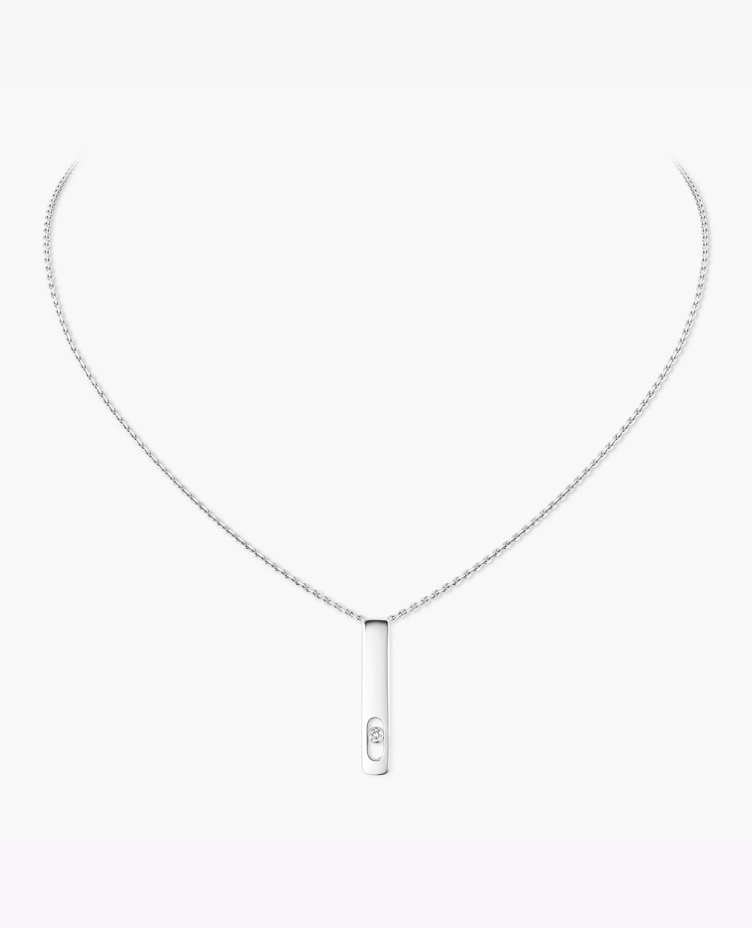 Messika My First Diamond Necklace Silver