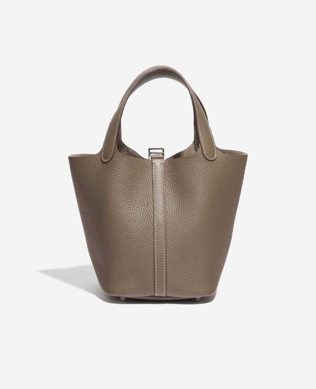 Hermès Picotin Lock 18 bag Etoupe Silver