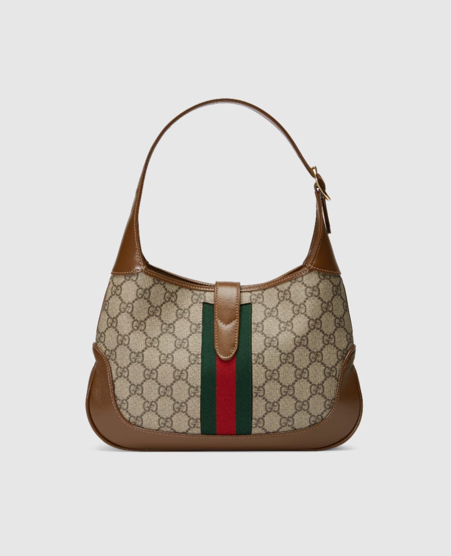 Gucci Jackie 1961 Small Shoulder Bag Beige & Ebony