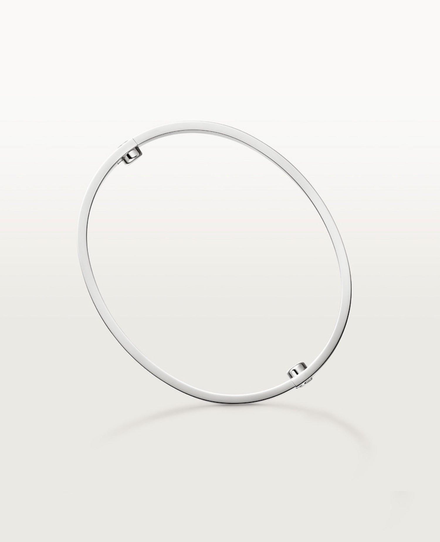 Cartier Love Bracelet, Classic Model, Brushed, Silver