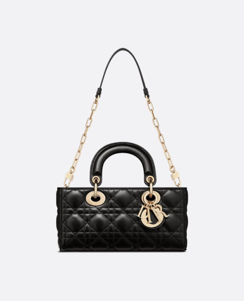 Christian Dior Small Lady D-Joy Bag Black Cannage Lambskin