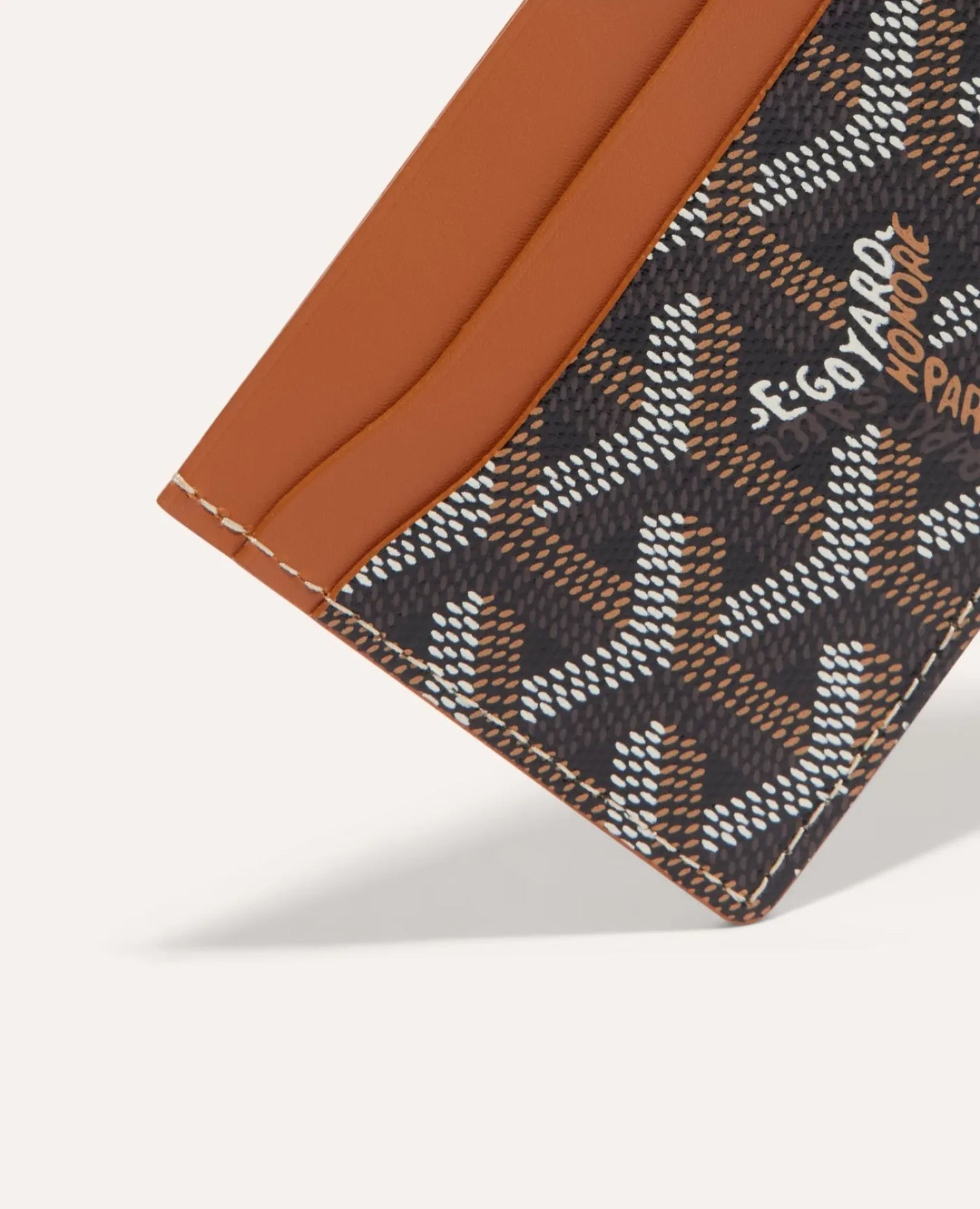 Goyard Saint-Sulpice Card Wallet Brown