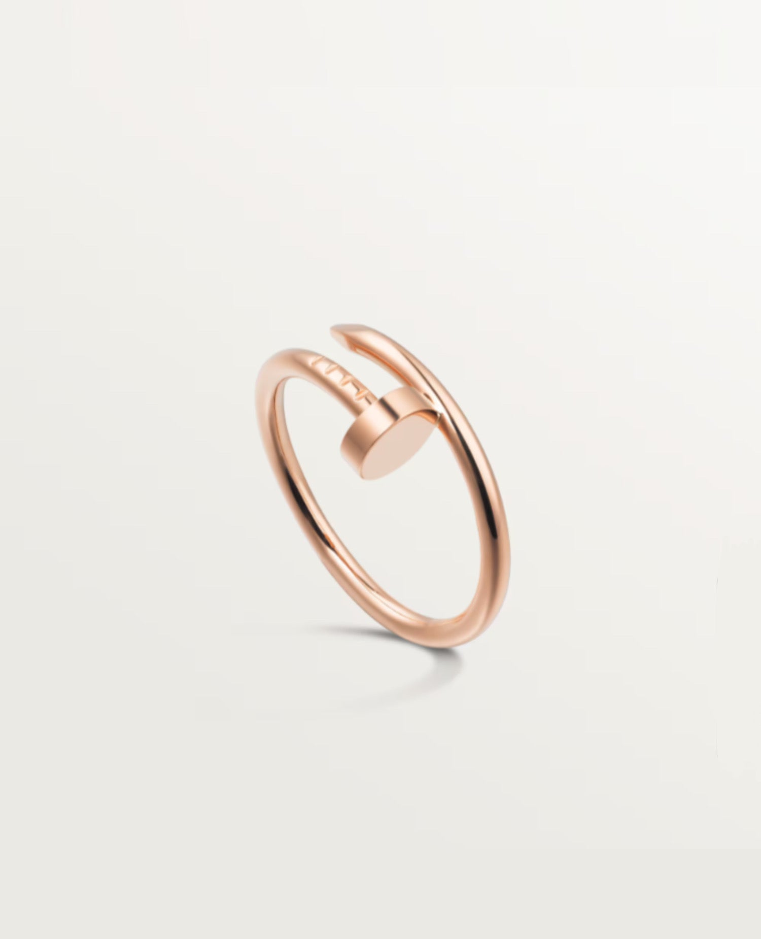Cartier Just Un Clou Ring, Small Model, Rose Gold