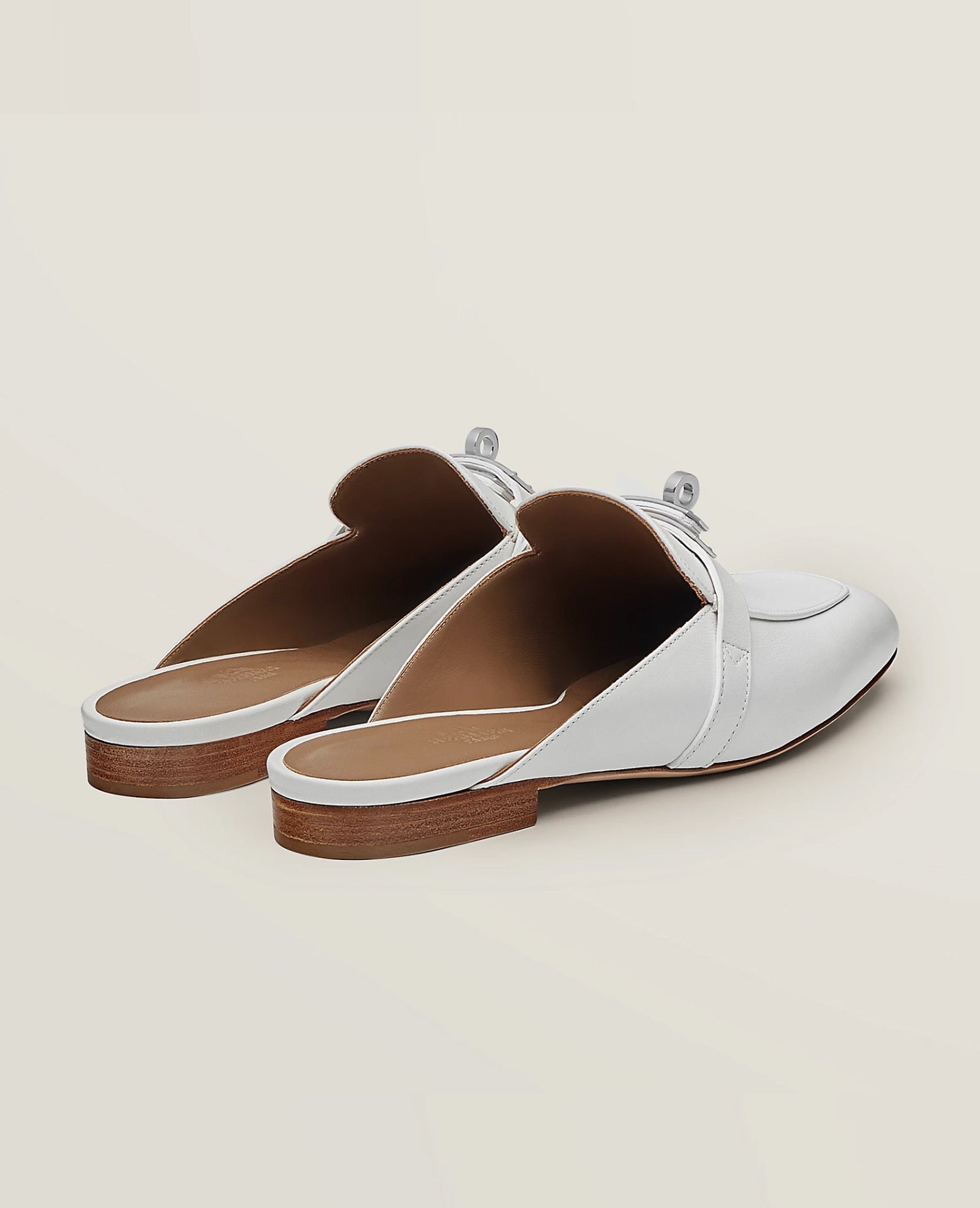 Hermès Oz Mule Blanc