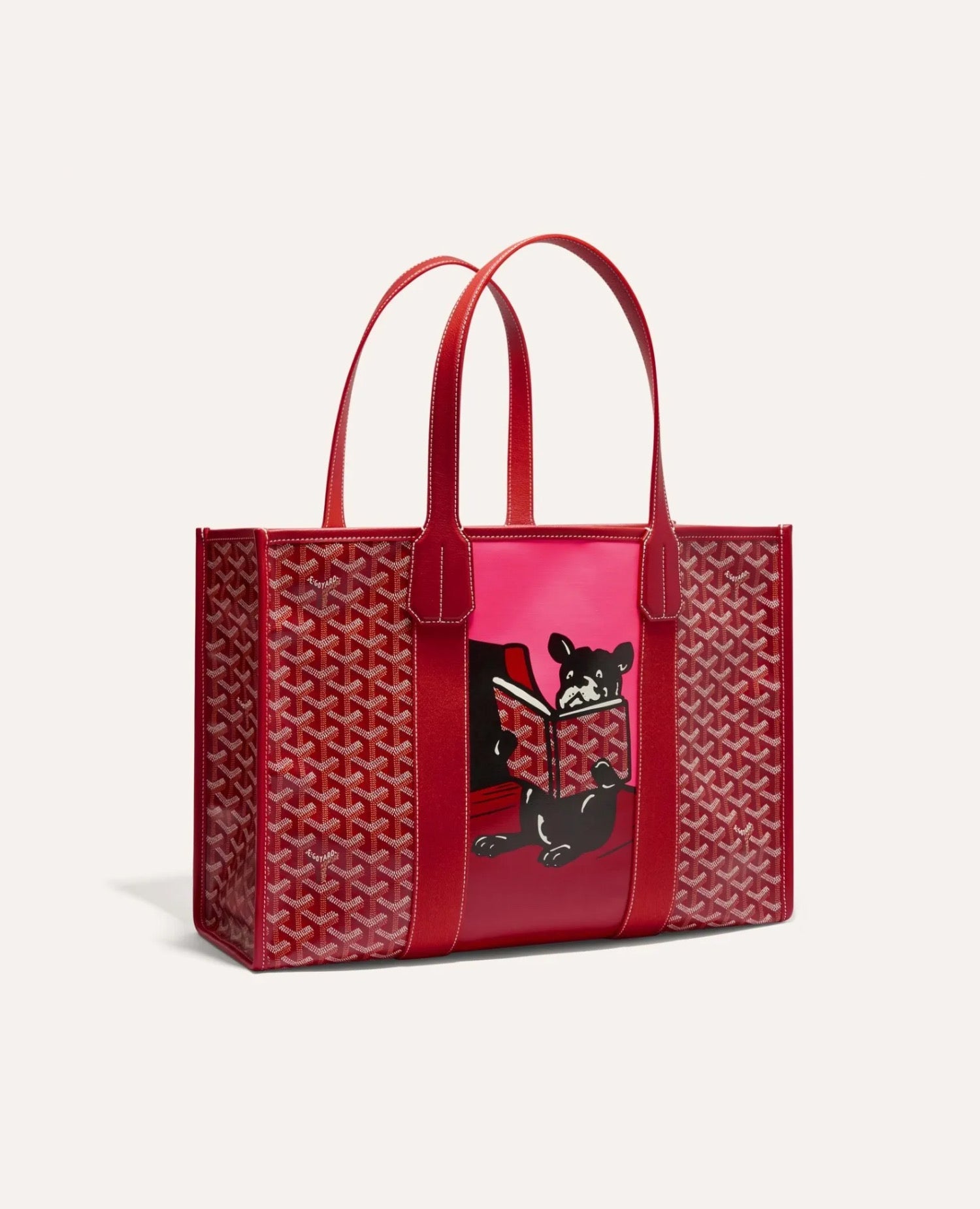 Goyard Villette Tote Bag Red