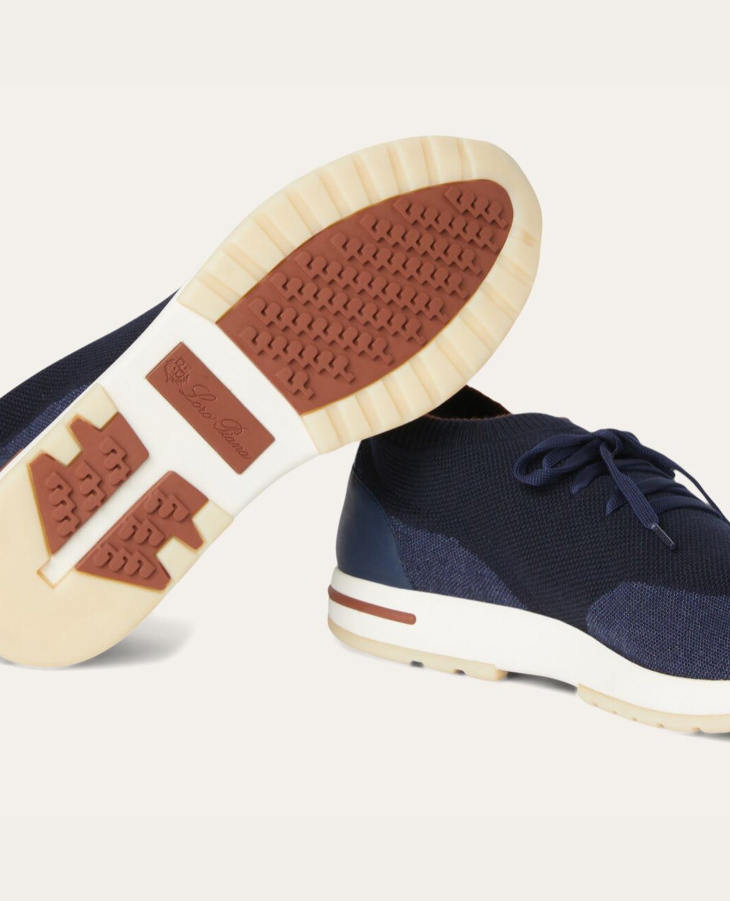 Loro Piana 360 LP Flexy Walk Sneaker Navy Blue