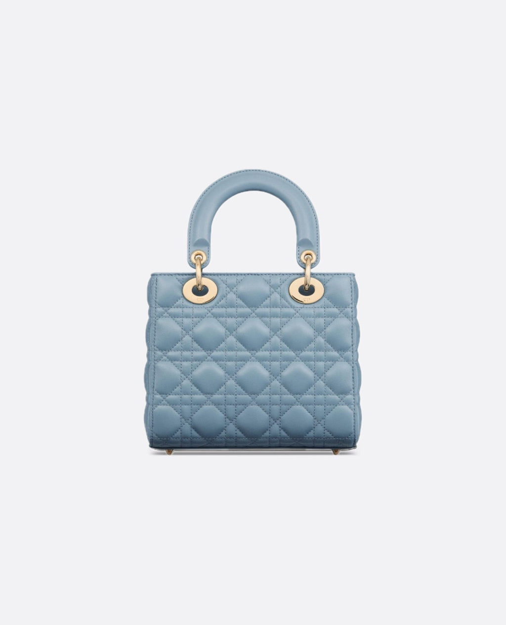 Christian Dior Small Lady Bag Denim Blue