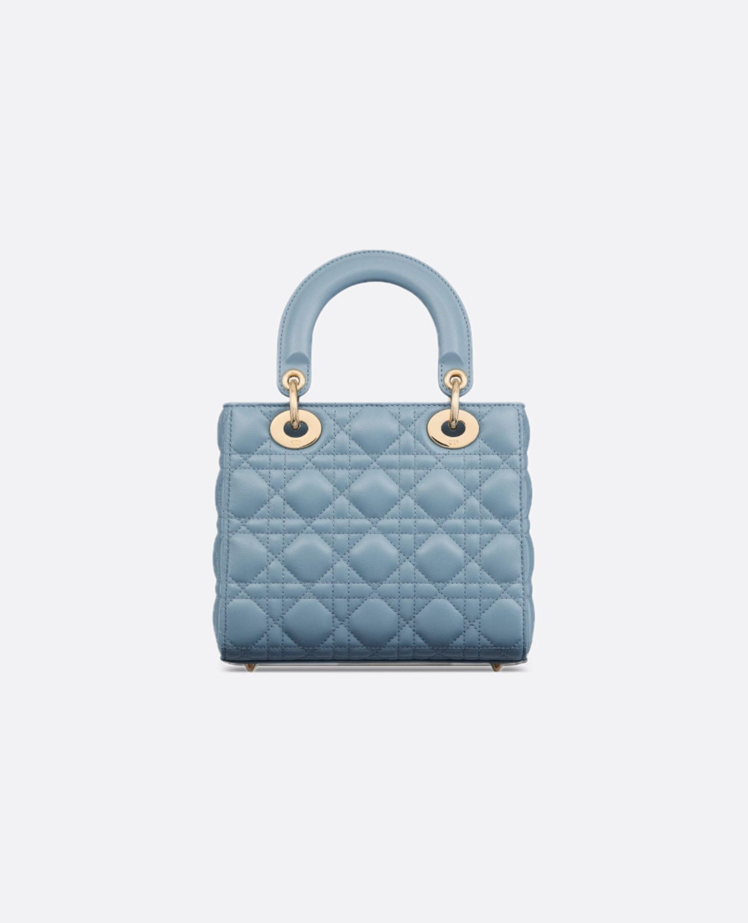 Christian Dior Small Lady Bag Denim Blue