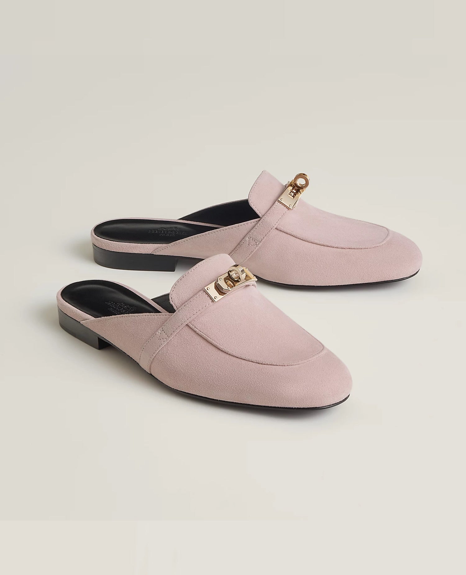 Hermès Oz Mule Rose Porcelaine
