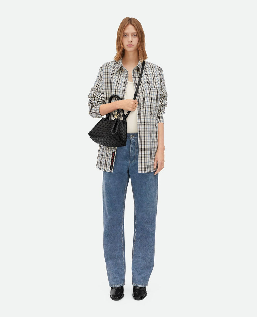 Bottega Veneta Small Parachute Black