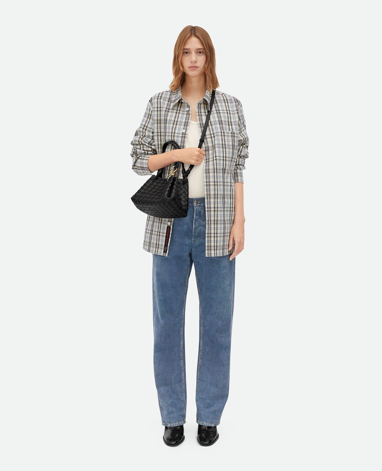 Bottega Veneta Small Parachute Black