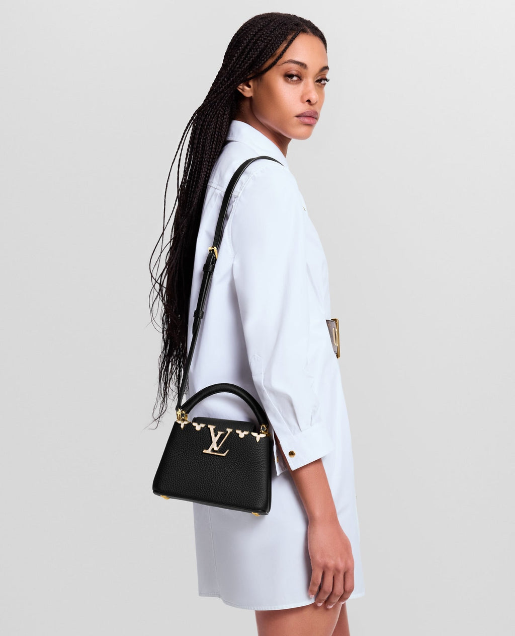 Louis Vuitton Capucines Mini Black Taurillon leather