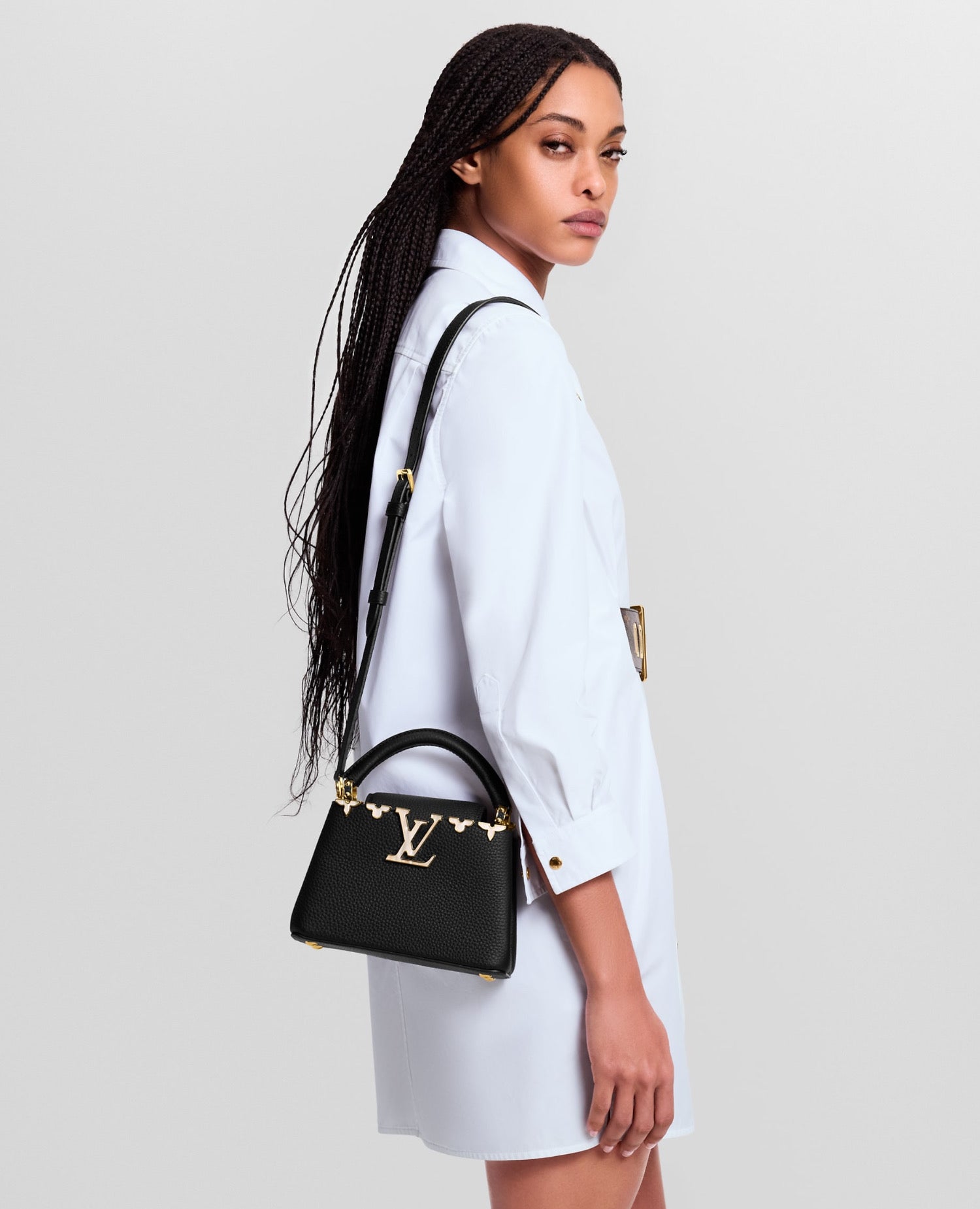 Louis Vuitton Capucines Mini Black Taurillon leather