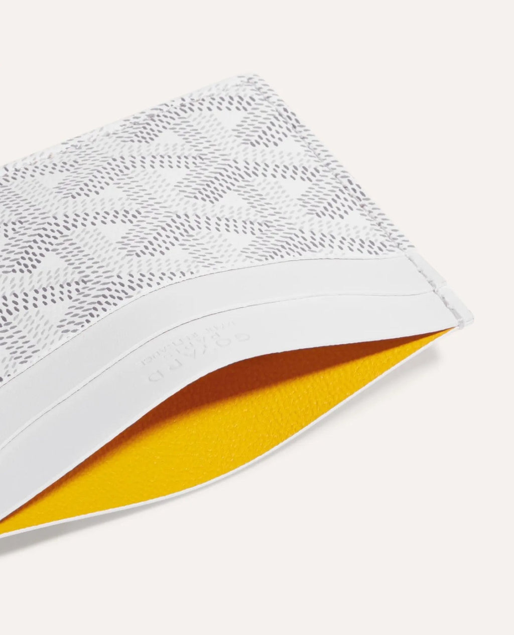 Goyard Saint-Sulpice Card Wallet White