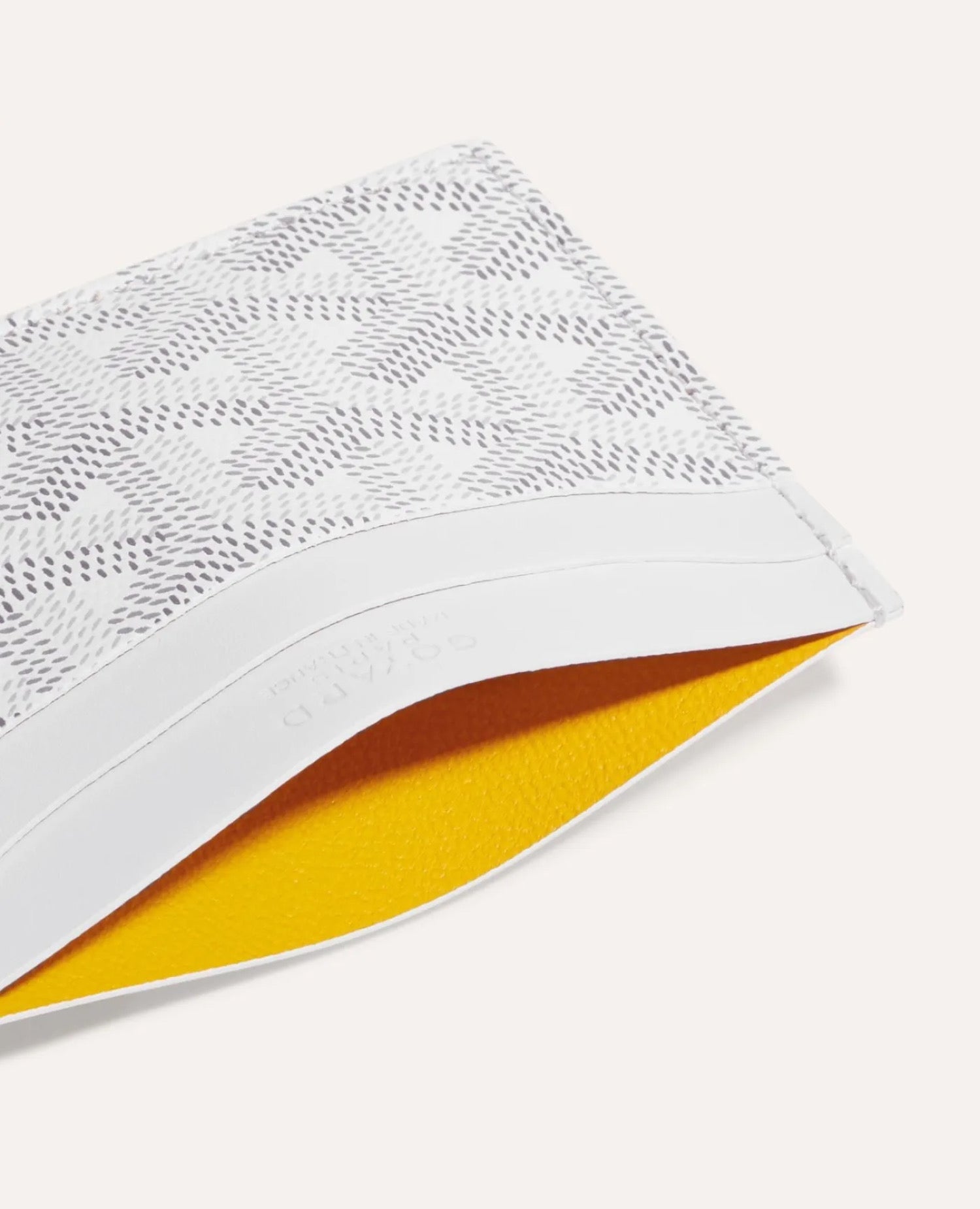 Goyard Saint-Sulpice Card Wallet White