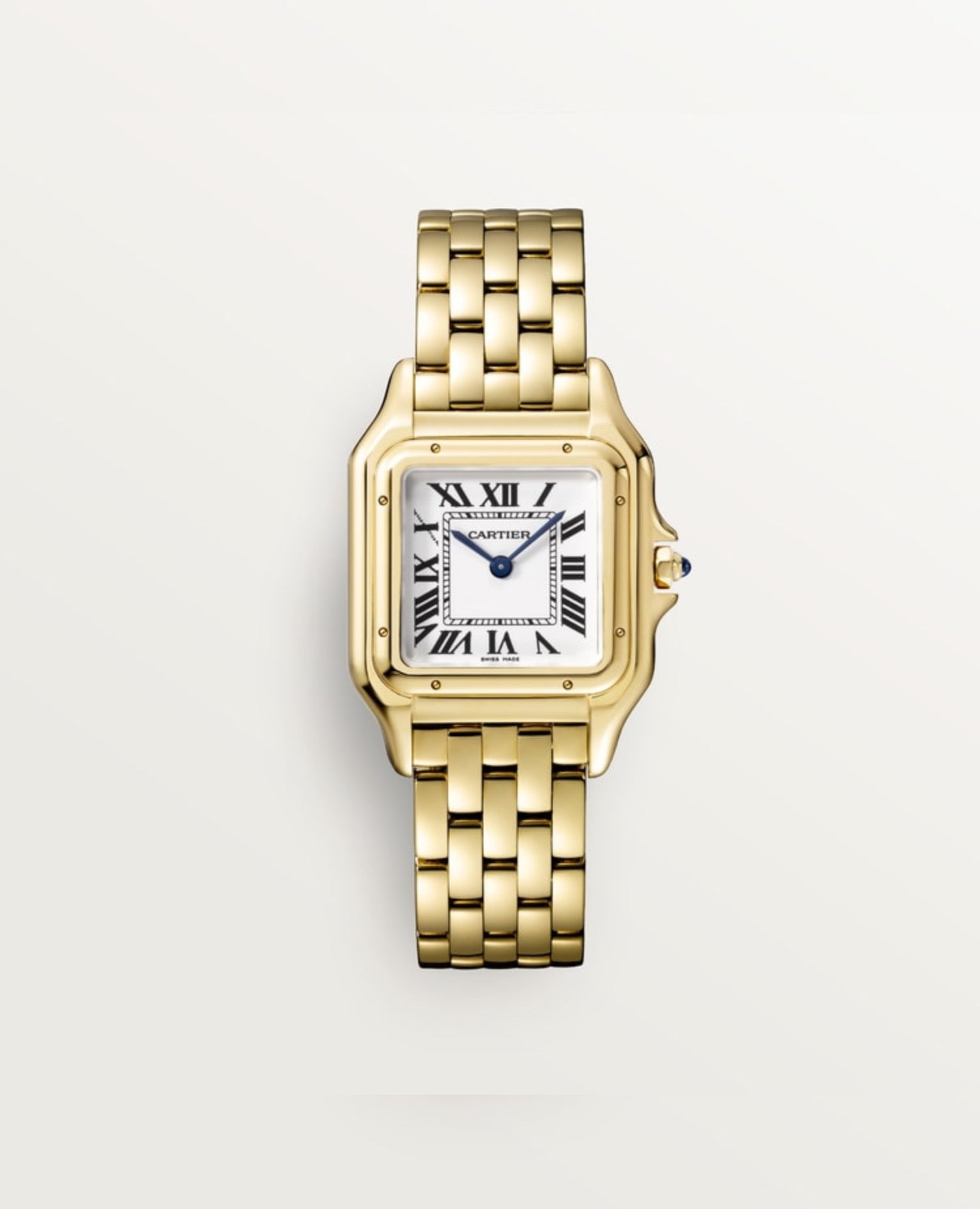 Panthèrs DE Cartier Watch, Medium Model, Full Yellow Gold