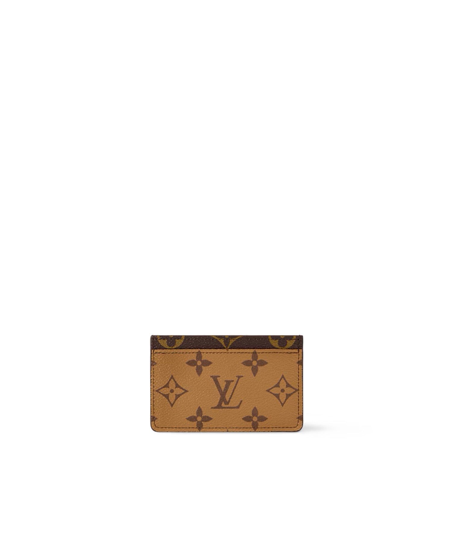 Louis Vuitton Card Holder Monogram Reverse Coated Canvas