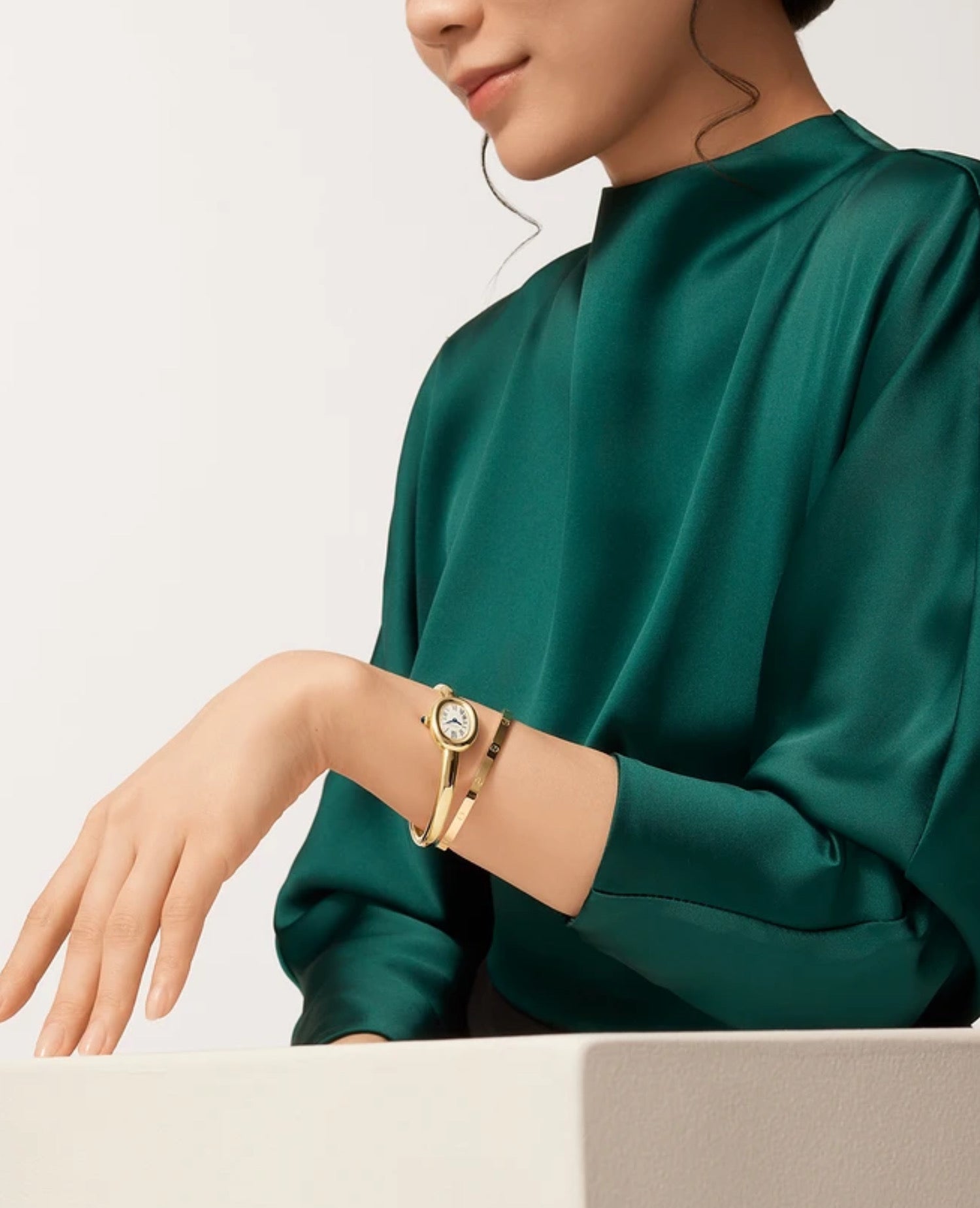 Cartier BAIGNOIRE Watch, Mini Model, Yellow Gold