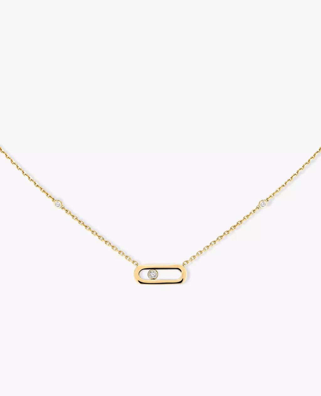 Messika Gold Move Uno Necklace Yellow Gold