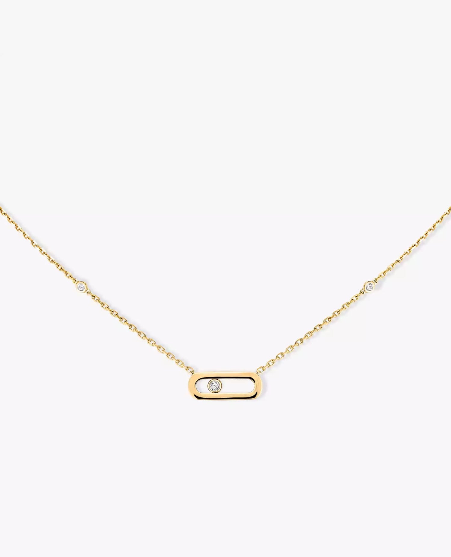 Messika Gold Move Uno Necklace Yellow Gold
