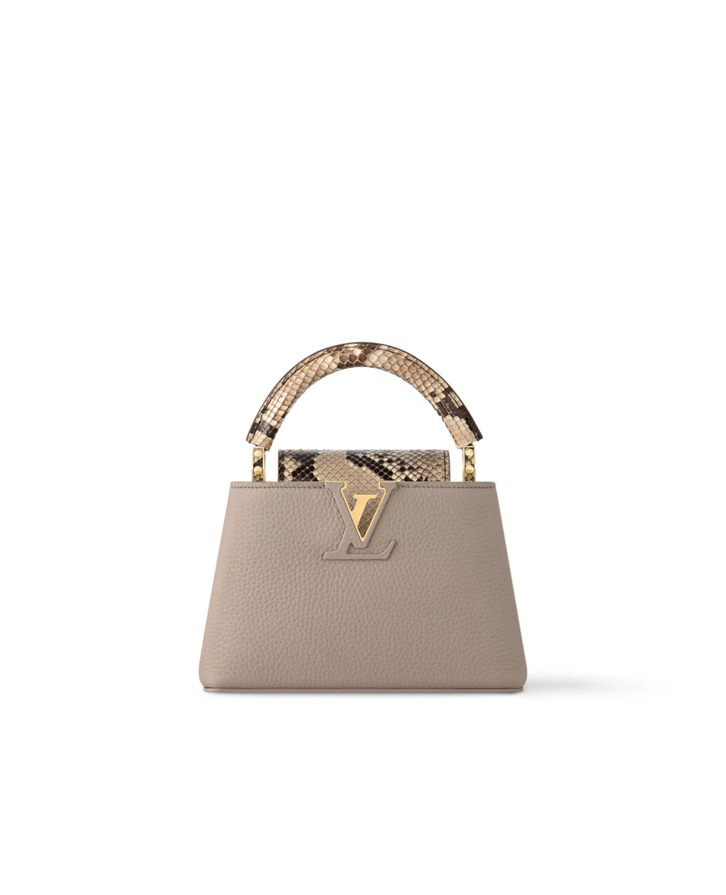 Louis Vuitton Capucines Mini Precious Python leather