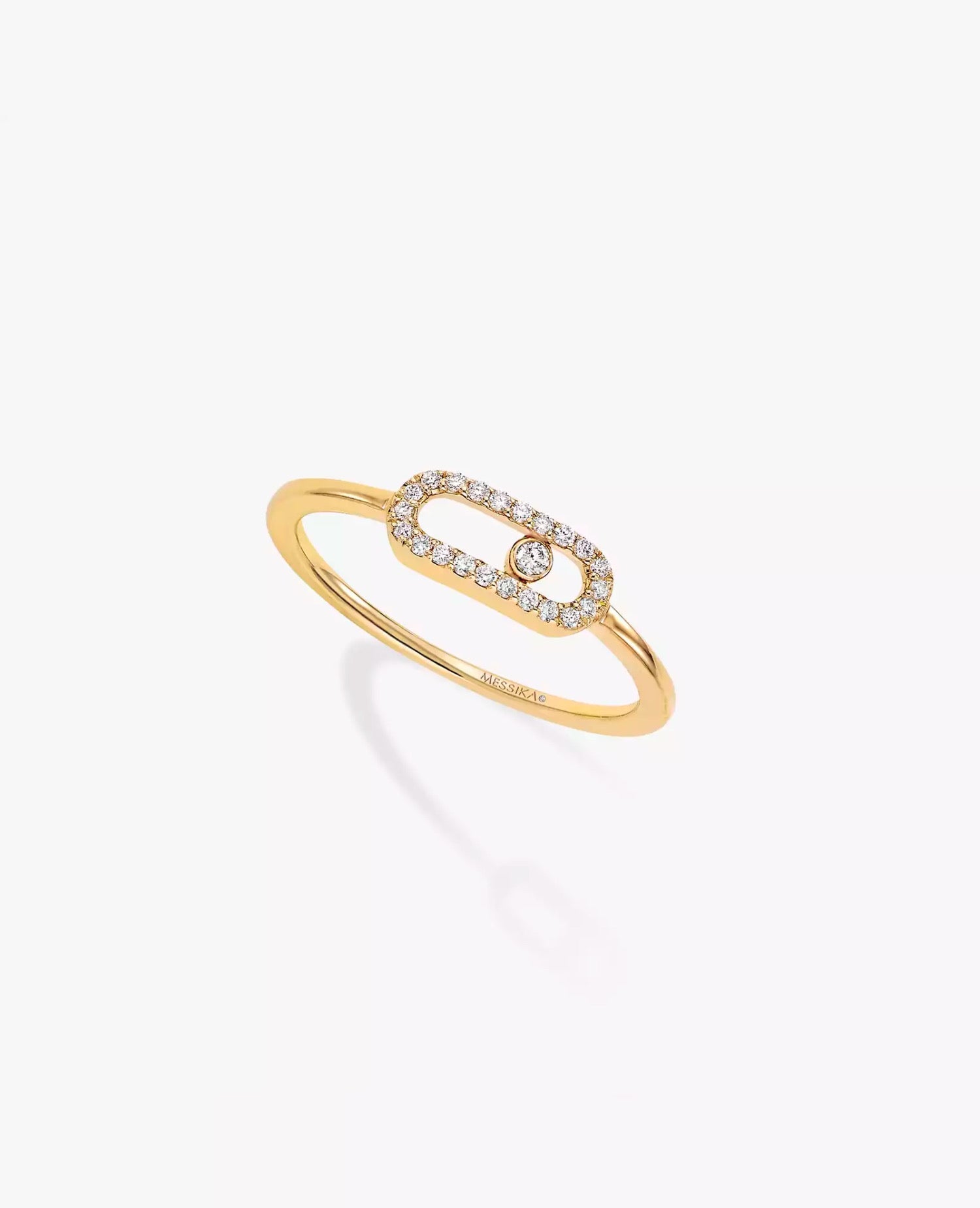 Messika Move Uno Ring Yellow Gold