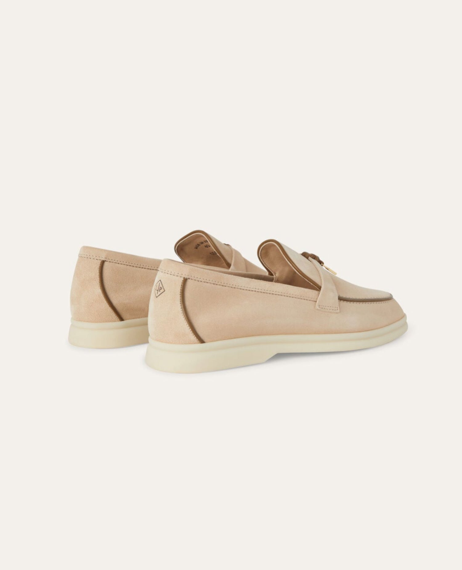 Loro Piana Summer Charms Walk Loafers Natural Light Camel